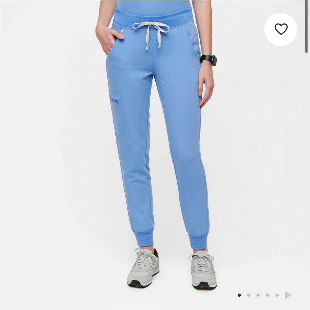 Women's Figs Ceil Blue Jogger Scrub Pants